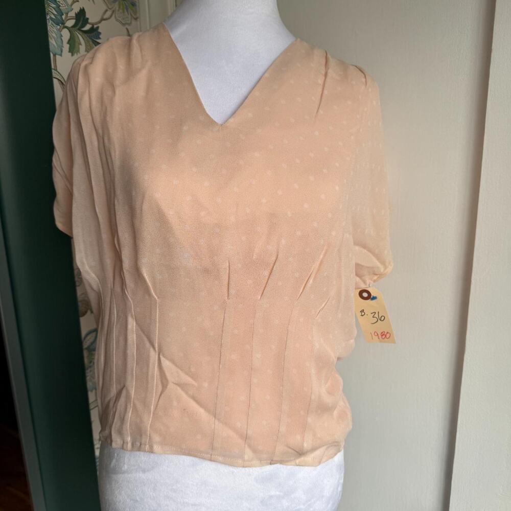 Vintage 1980s Women's Blouse